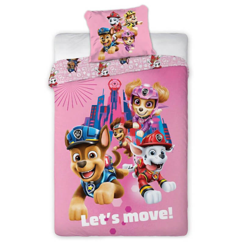 Posteljnina Tačke na patrulji - Let's move!